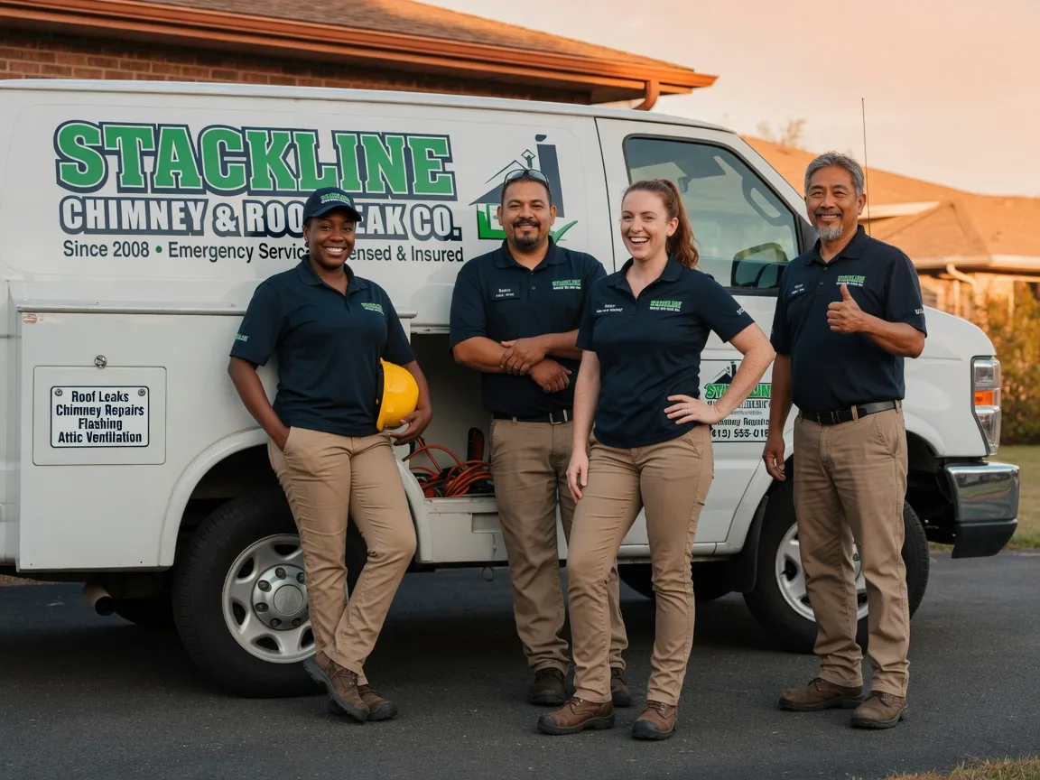 Chimney flashing repair company in Covington, IN